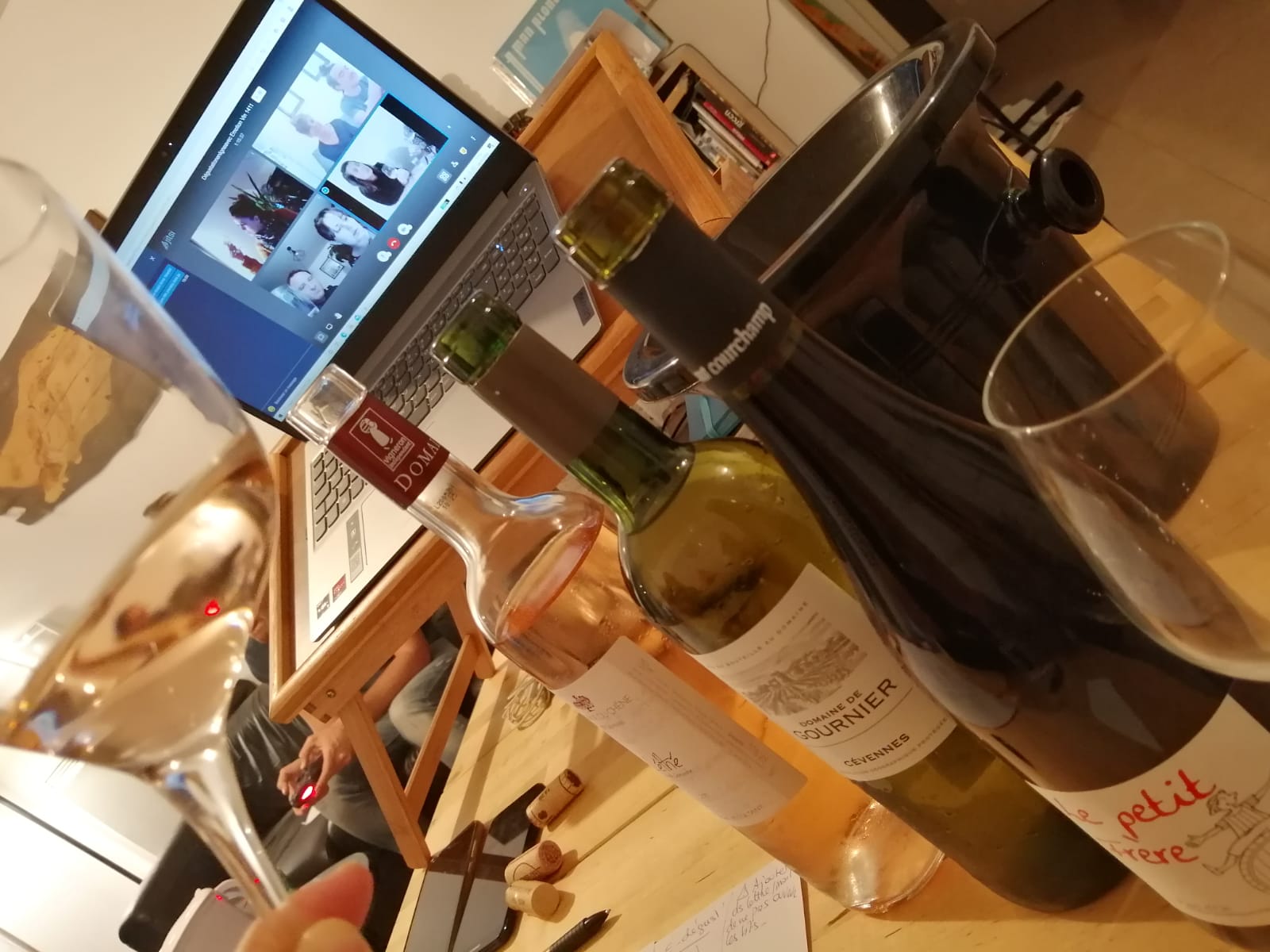 Dégustation de vins du Languedoc en ligne par visioconférence 
